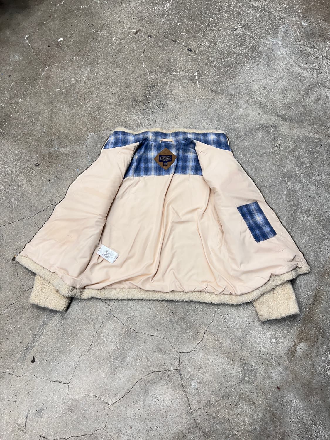 펜들턴 플리스 쉘파 풀집업 상품이미지3