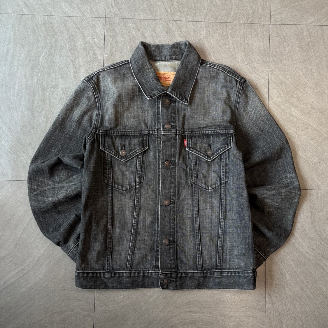 리바이스 흑청 데님 자켓 상품이미지1