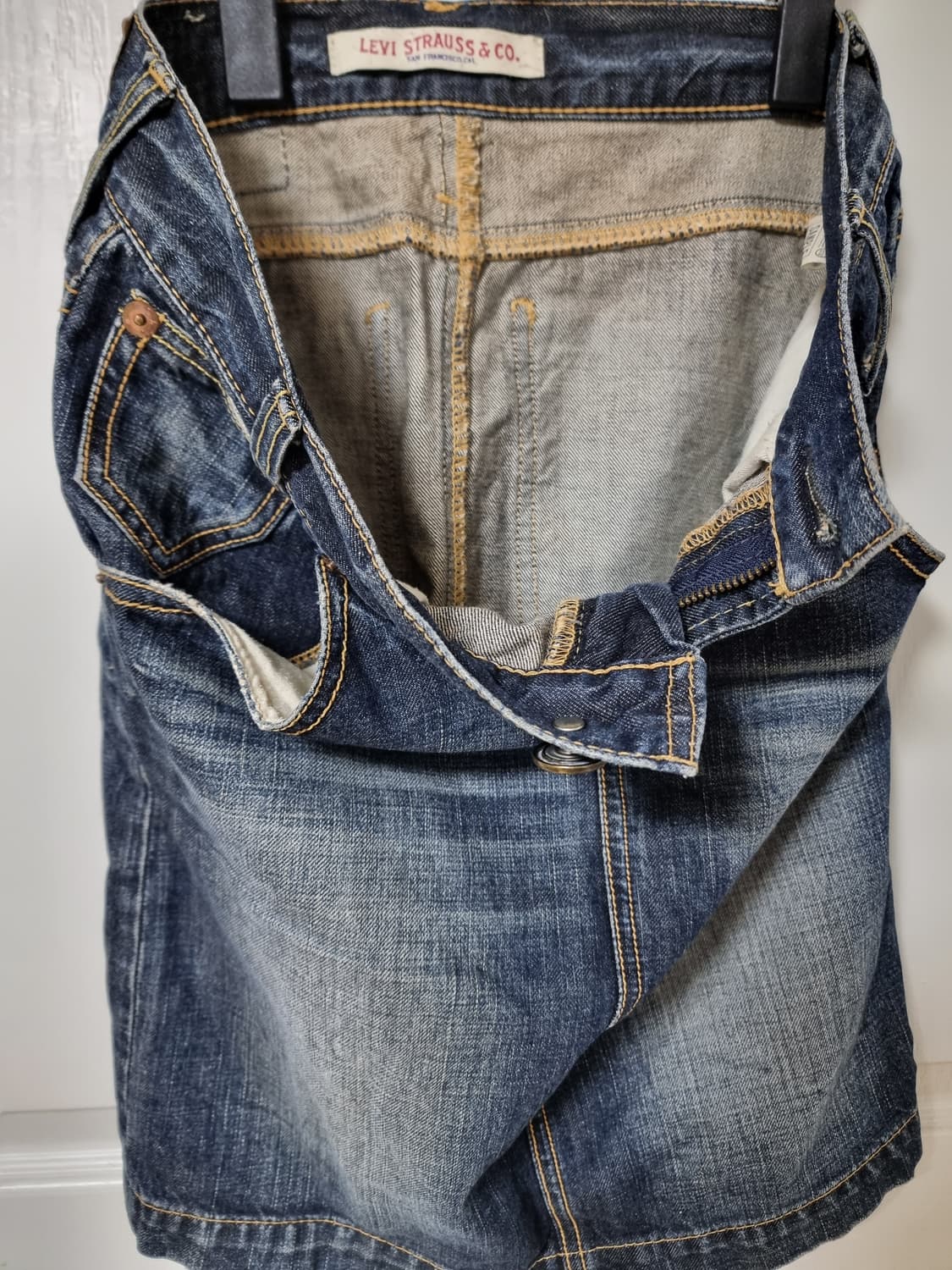 Vintage Levi's denim skirt 상품이미지3
