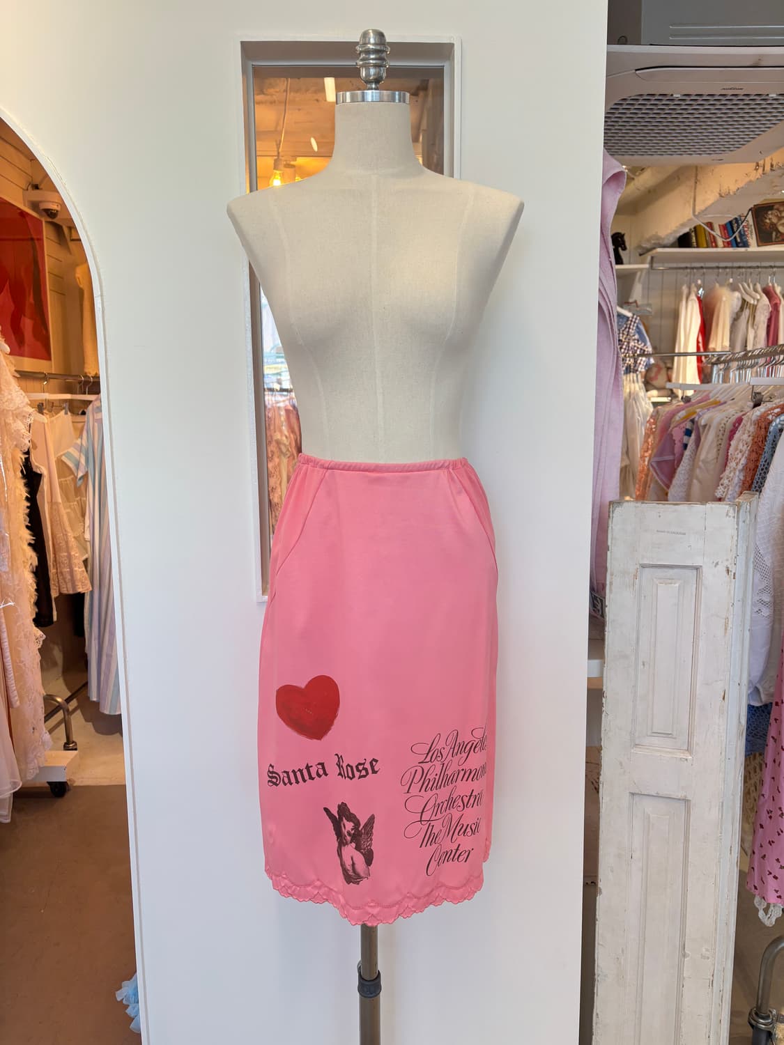 Santa Rose custom vintage slip skirt  상품이미지5