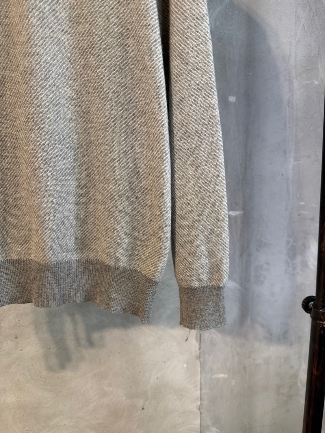 로로피아나 로드스터 풀 캐시미어 짚업 니트 105 상품이미지6