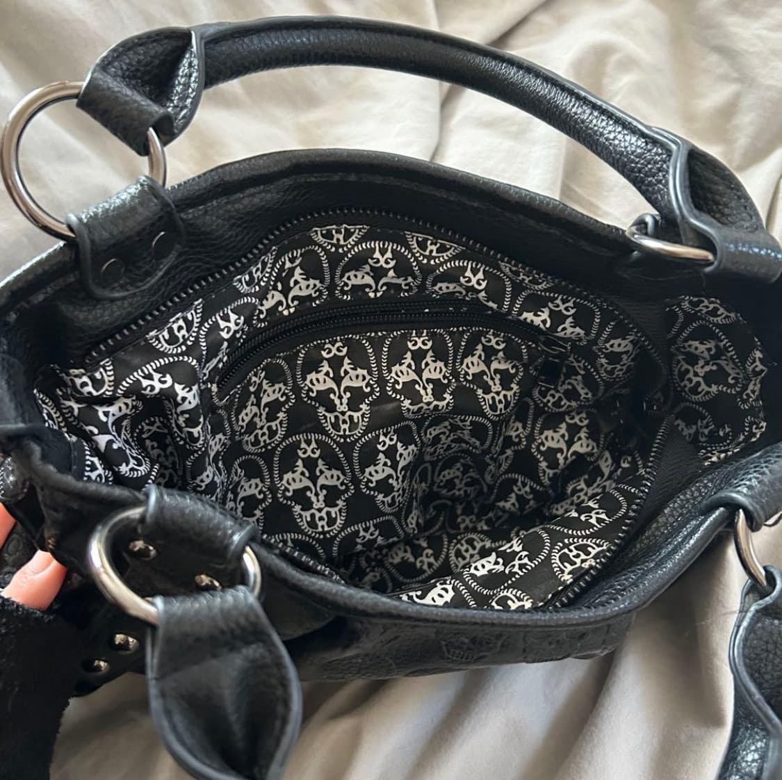 Japanes Vintage Bag 빈티지 가죽 백 가방 Y2K 상품이미지3