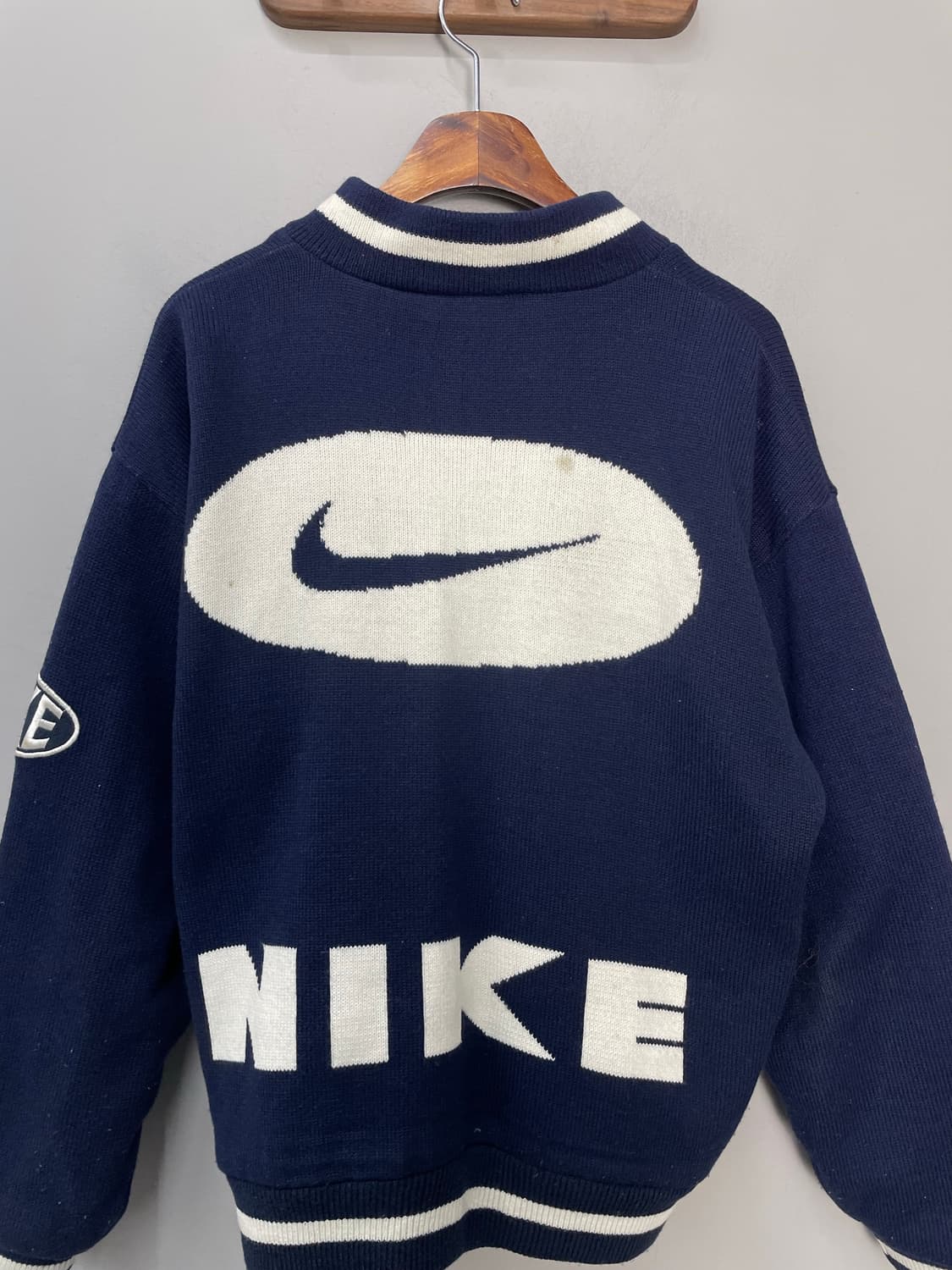 나이키 USA 올드스쿨 빅스우시 니트 집업 자켓 H1353 상품이미지5