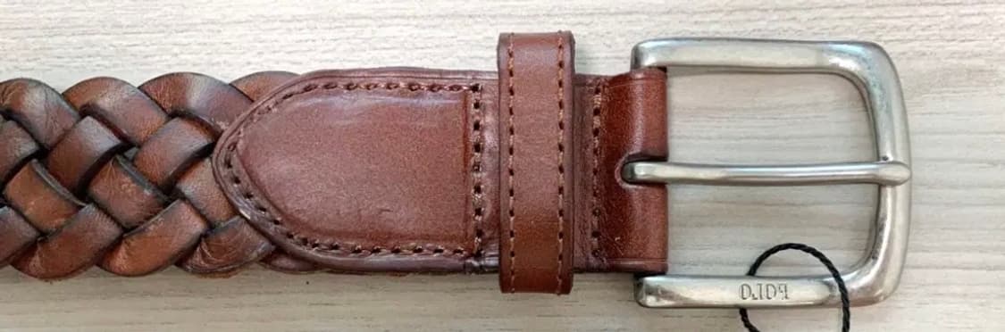 폴로 레더 꽈베기 위빙 벨트 M(32) 상품이미지2