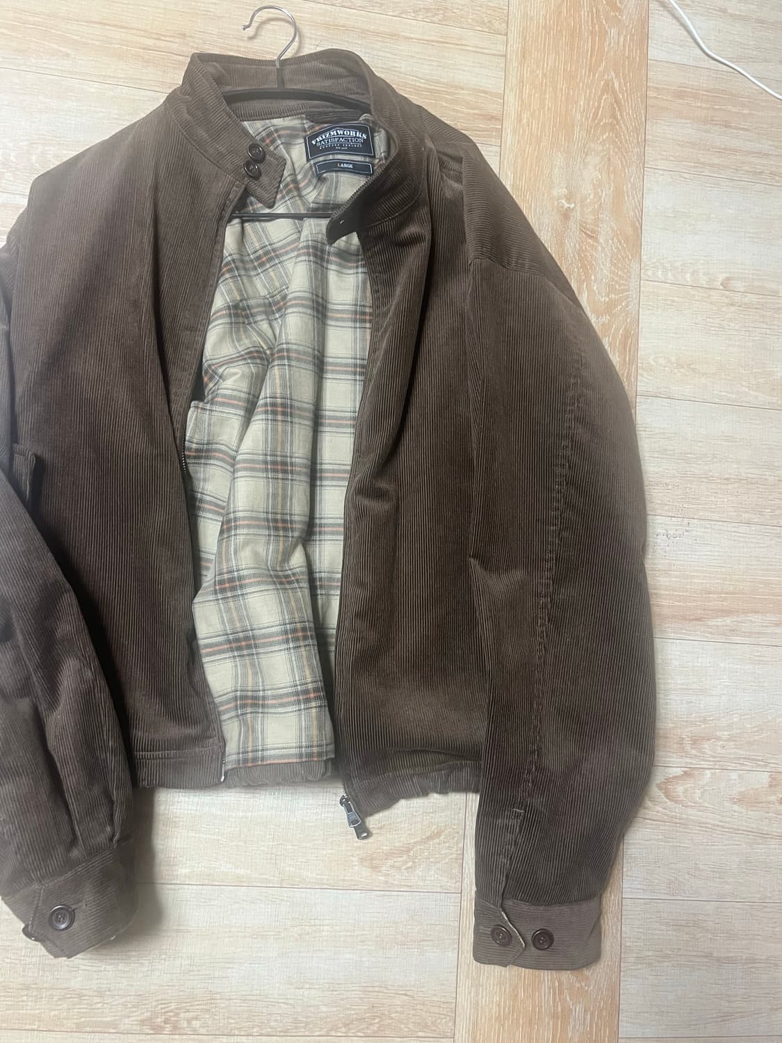 프리즘웍스 헤링턴 자켓 l사이즈(새상품급) 상품이미지3