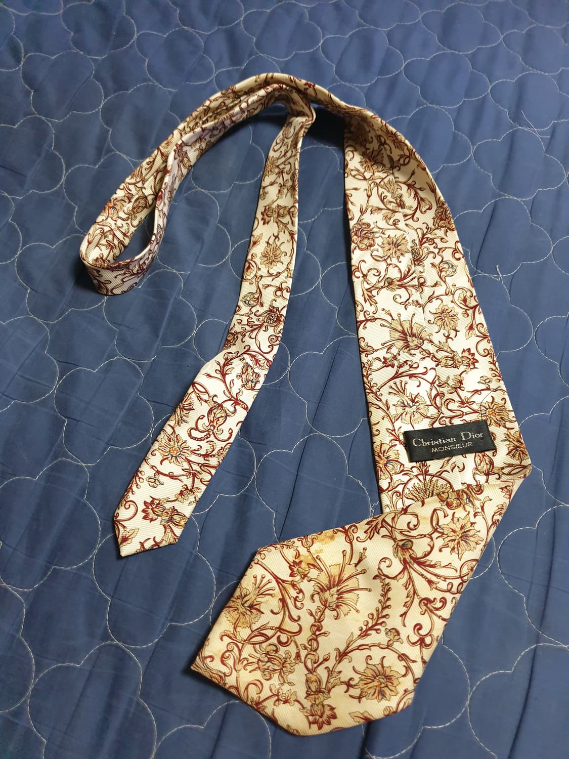 빈티지 실크100% 넥타이 4종류 상품이미지1