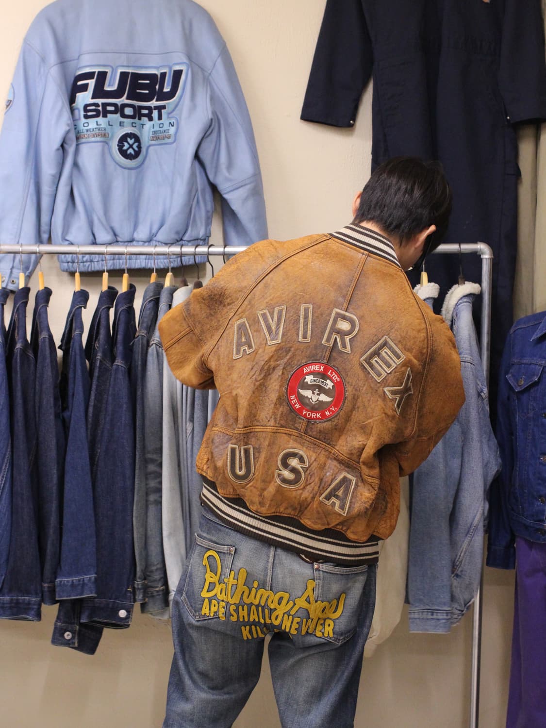 90s 아비렉스 아이콘 자켓 상품이미지2