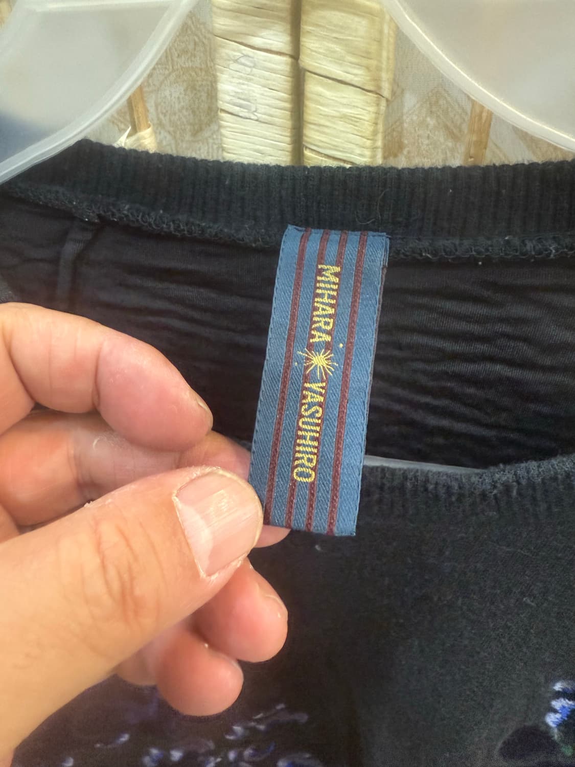 46/95 정품 미하라야스히로 자수 맨투맨 팝니다 상품이미지2