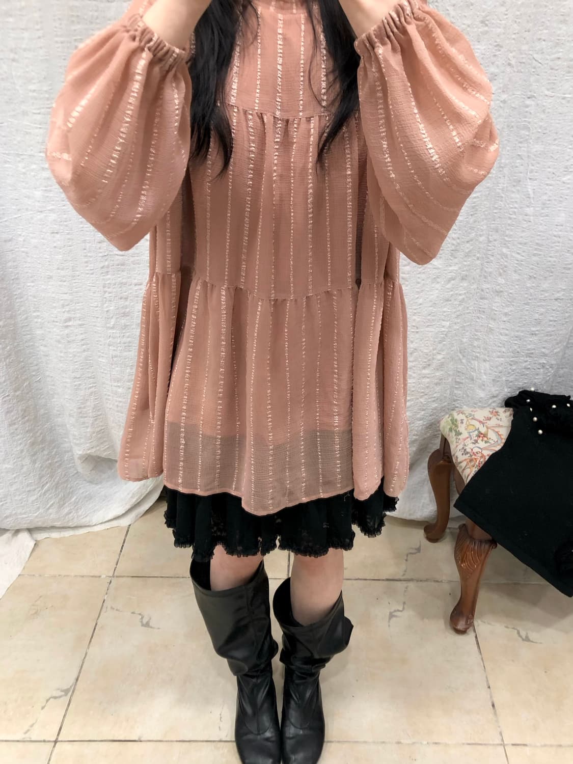 blush muse blouse 상품이미지1