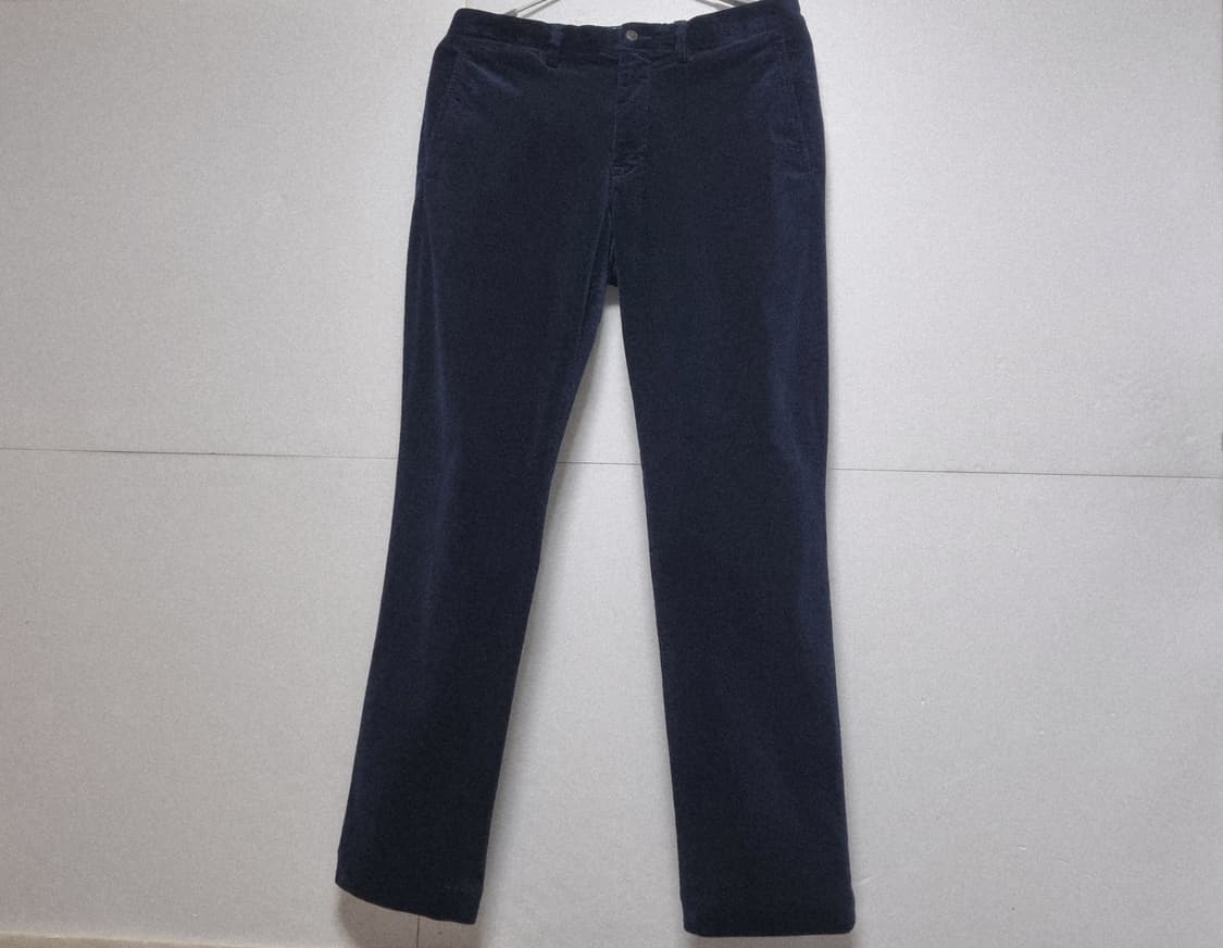 남성 2022 폴로 QR인증 스트레치 스트레이트핏 코듀로이 팬츠 바지 상품이미지3