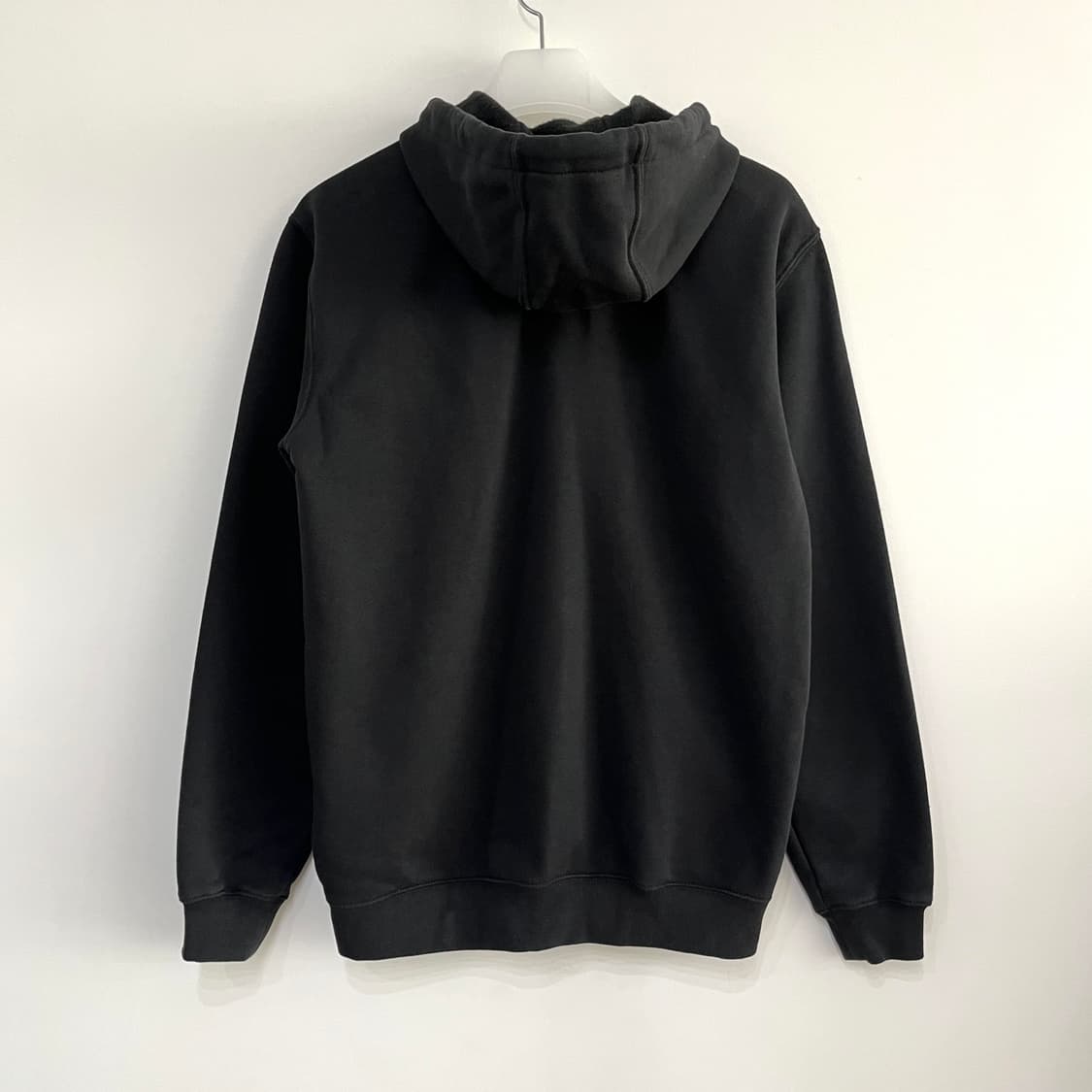 칼하트 미드웨이트 블랙 써멀 후드집업 상품이미지3