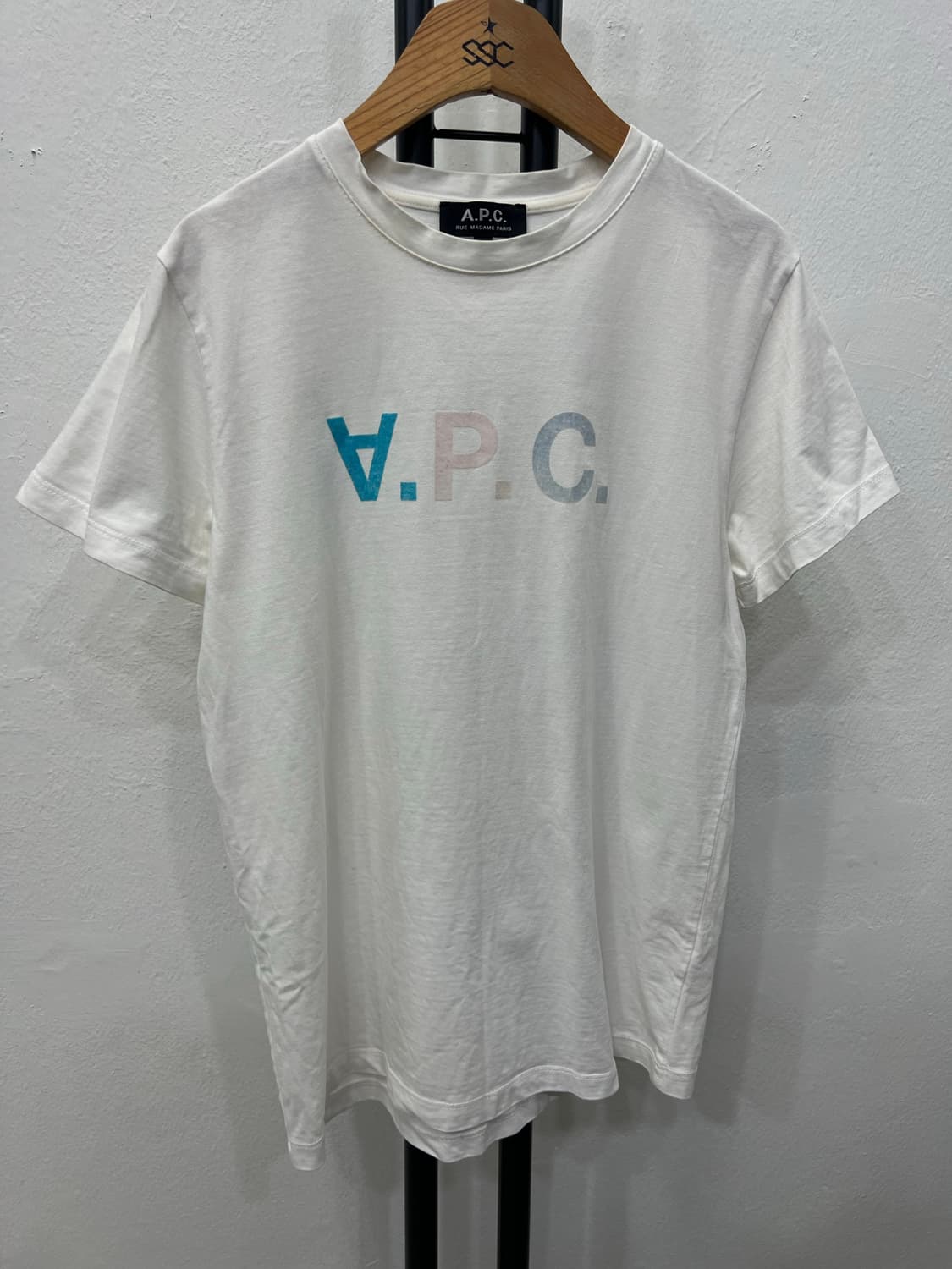 정품) APC 아페쎄 여성 반팔티 S 상품이미지1