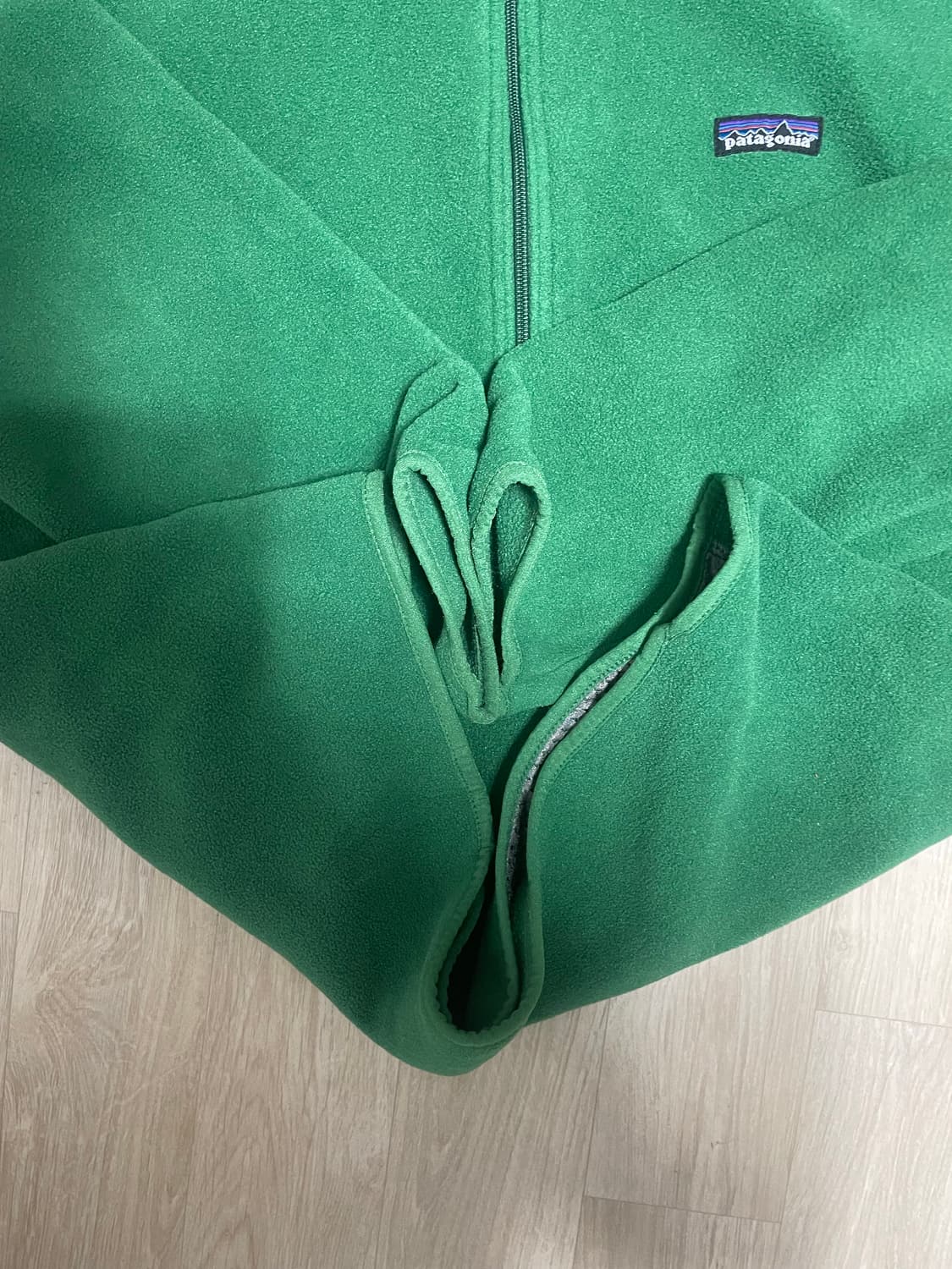 빈티지 파타고니아 마수피얼 신칠라 히프집업 그린 xl 상품이미지3