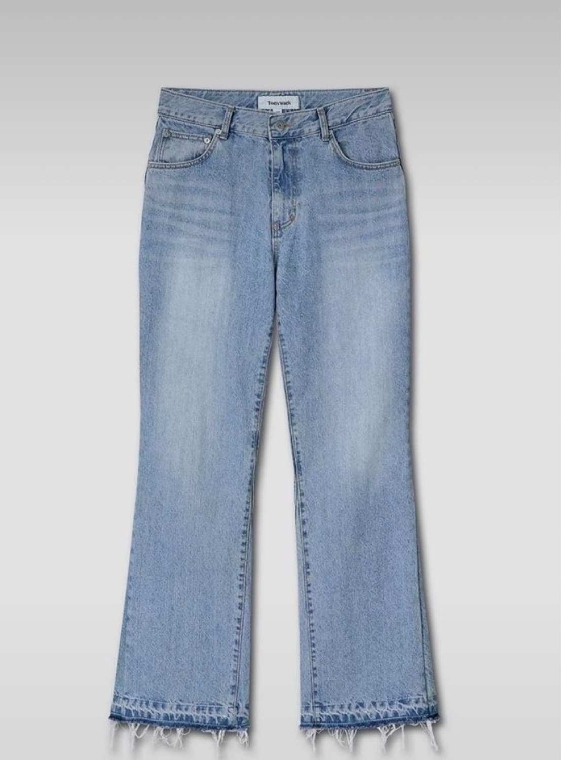 토니웩 24fw 플레어 데님팬츠 라이트블루 32size 상품이미지1