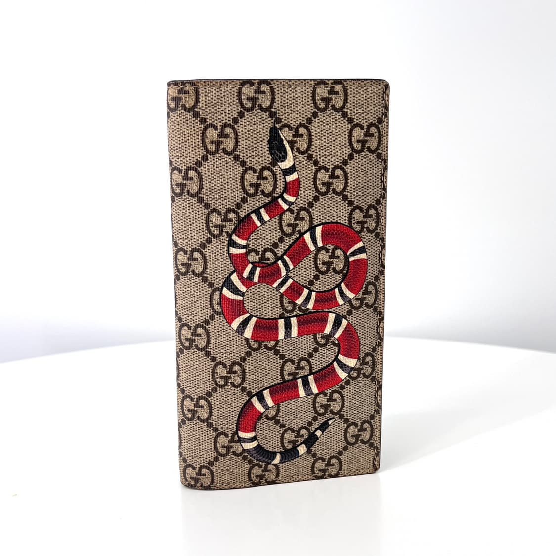 구찌 GG 수프림 스네이크 장지갑 (459456) 상품이미지2