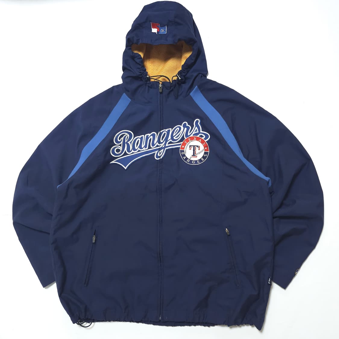 00s MLB 텍사스 레인저스 스펠아웃 바람막이 자켓 상품이미지1