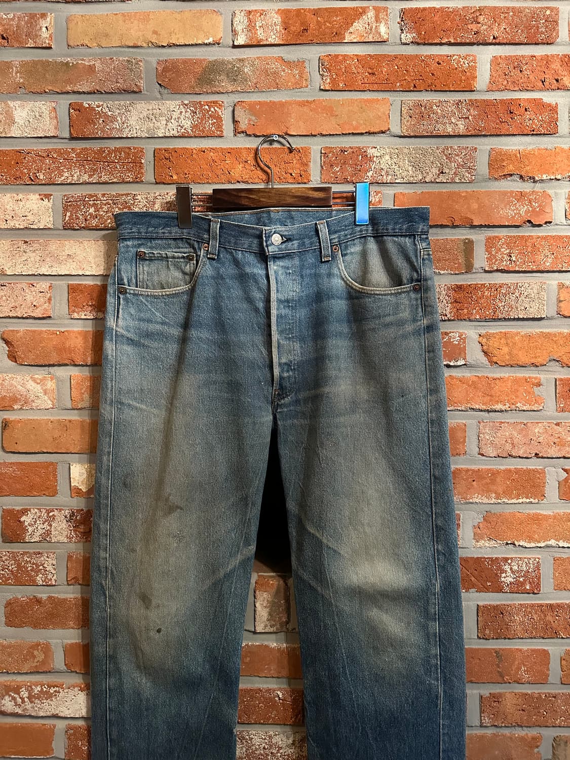 90s USA 빈티지 리바이스 501 0115 데님 팬츠 상품이미지2