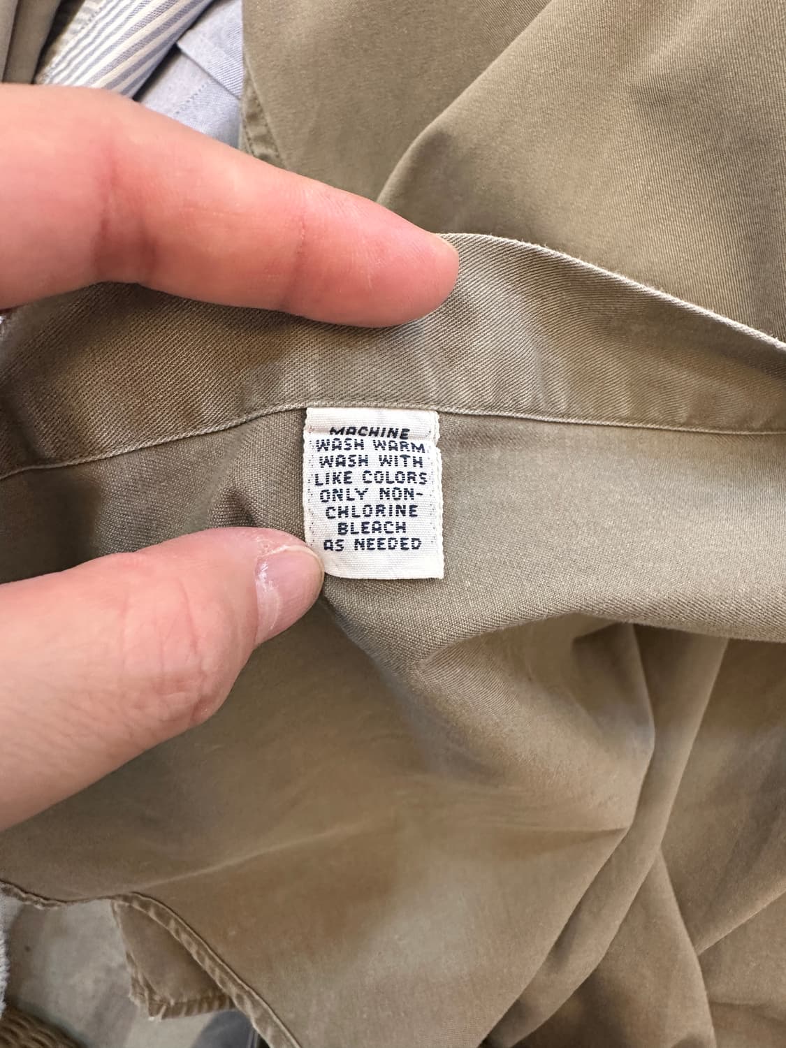 M) 폴로 랄프 로렌 연카키 셔츠 상품이미지5