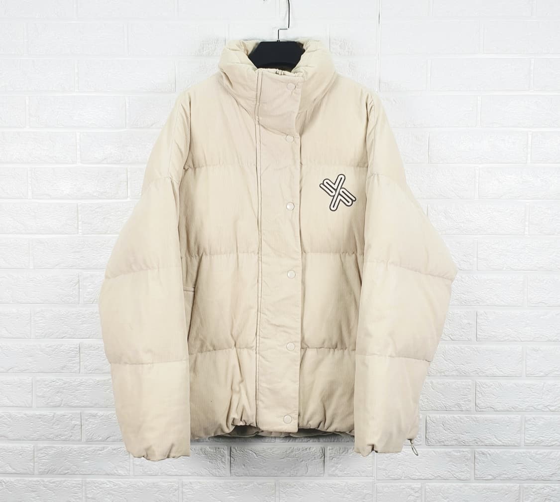 [F]젝시믹스 코듀로이 숏 패딩 상품이미지1