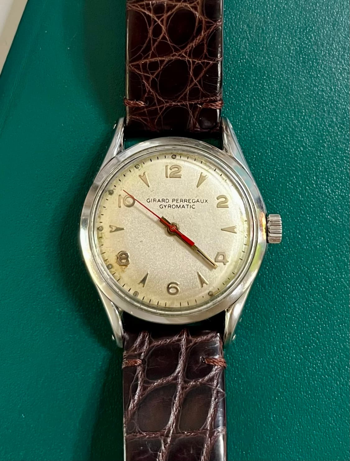 극레어) 50,60s 지라드 페르고 Gyromatic 빈티지 시계 상품이미지1