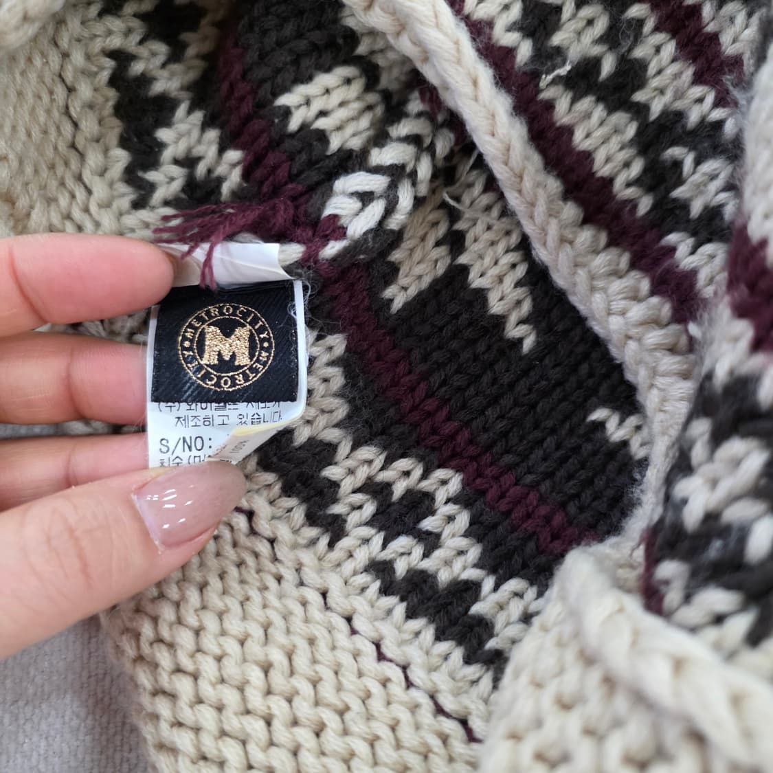 [56-58] 메트로시티 폼폼 니트 모자 0220J 상품이미지3