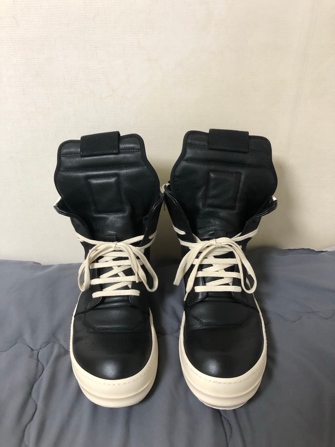 릭오웬스 16FW MASTODON 지오바스켓 모노크롬 LPO 42.5 상품이미지1