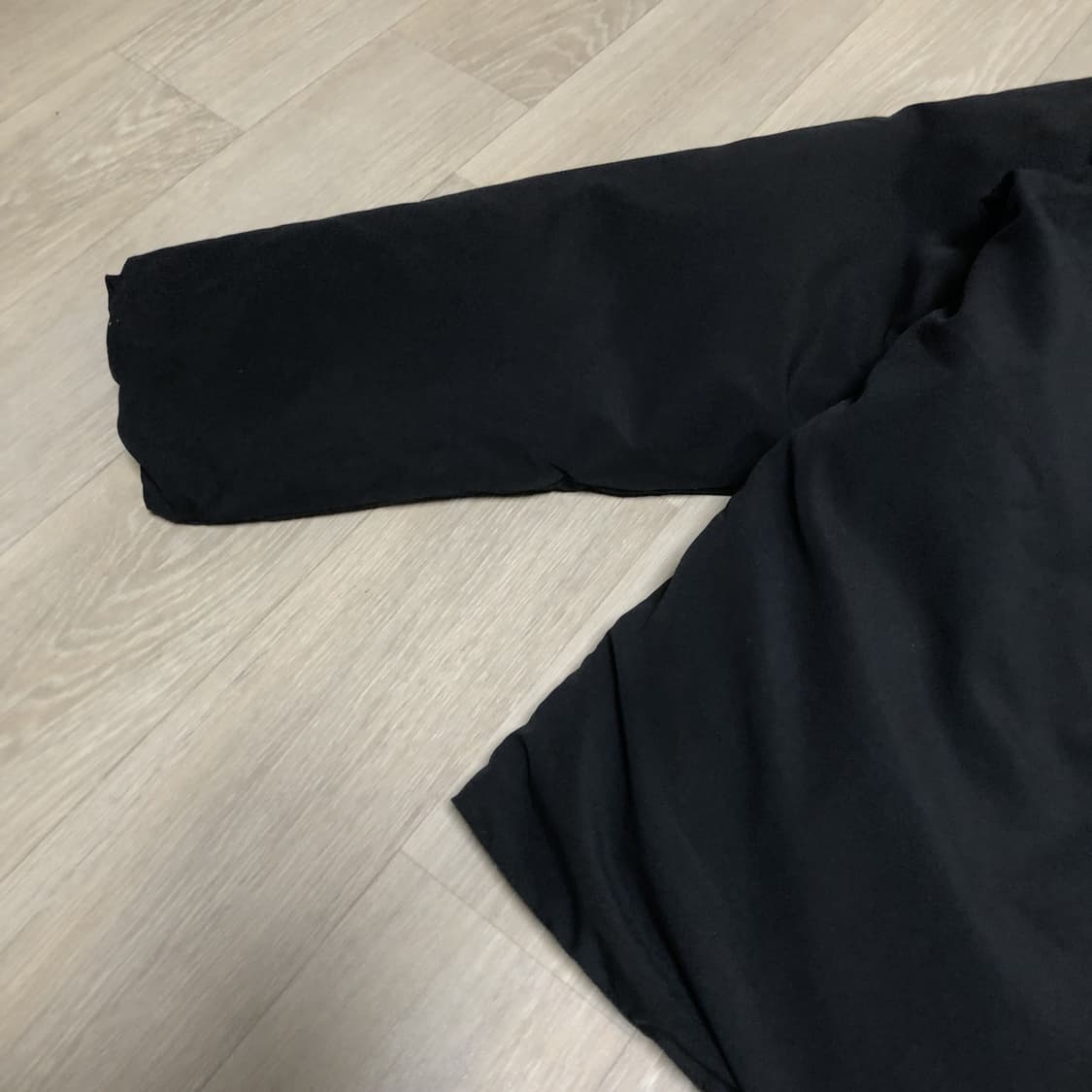 (L) 무인양품 MUJI 덕다운 미니멀 패딩 점퍼 블랙 상품이미지9