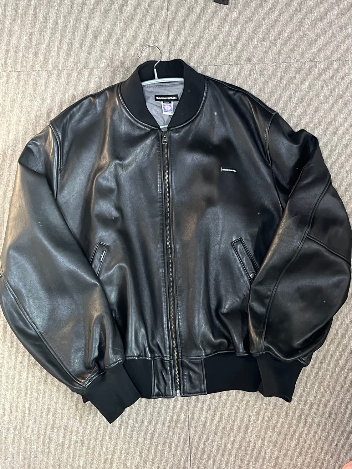 디스이즈네버댓 소가죽 ma1 L 상품이미지2