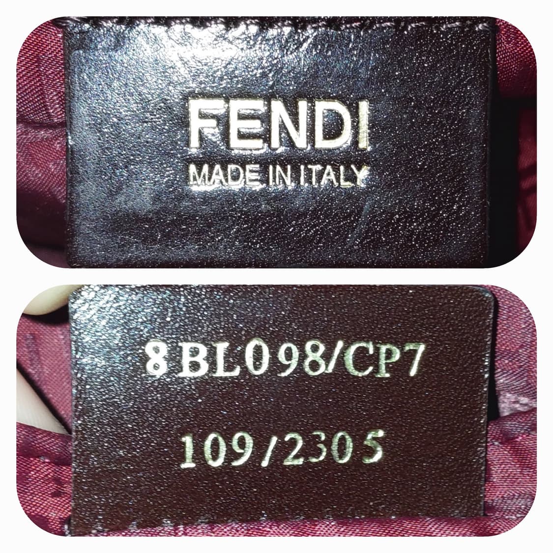 펜디 주카 FF로고 멀티컬러 보스턴백 (정품) 상품이미지10