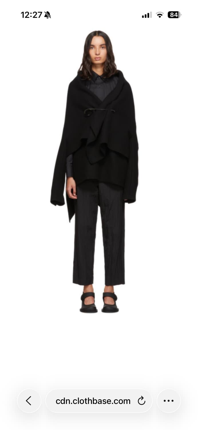 fumito ganryu 19aw blanket coat 상품이미지2