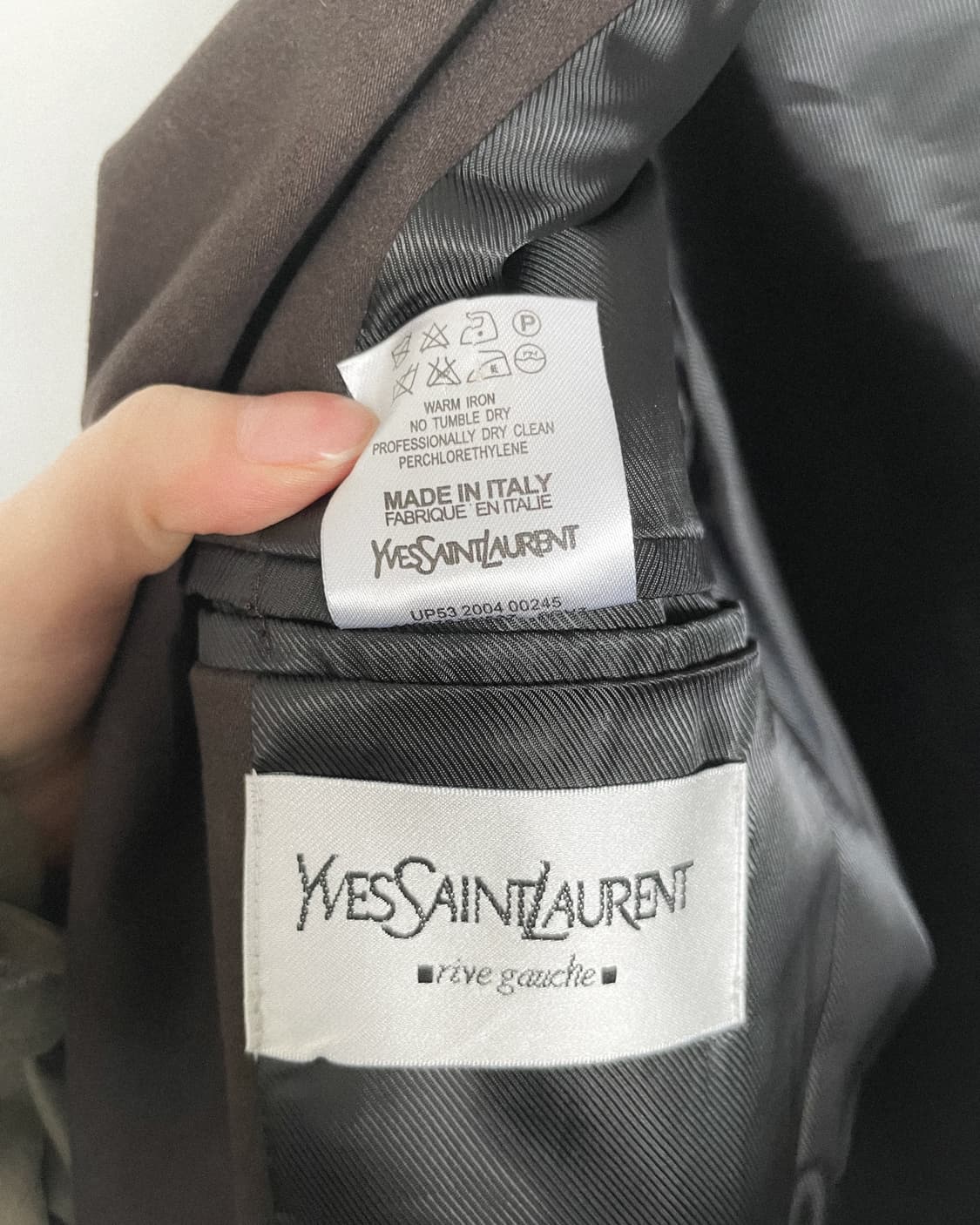 입생로랑 리브고슈 by 톰포드 04ss 히든버클 블레이져 상품이미지9