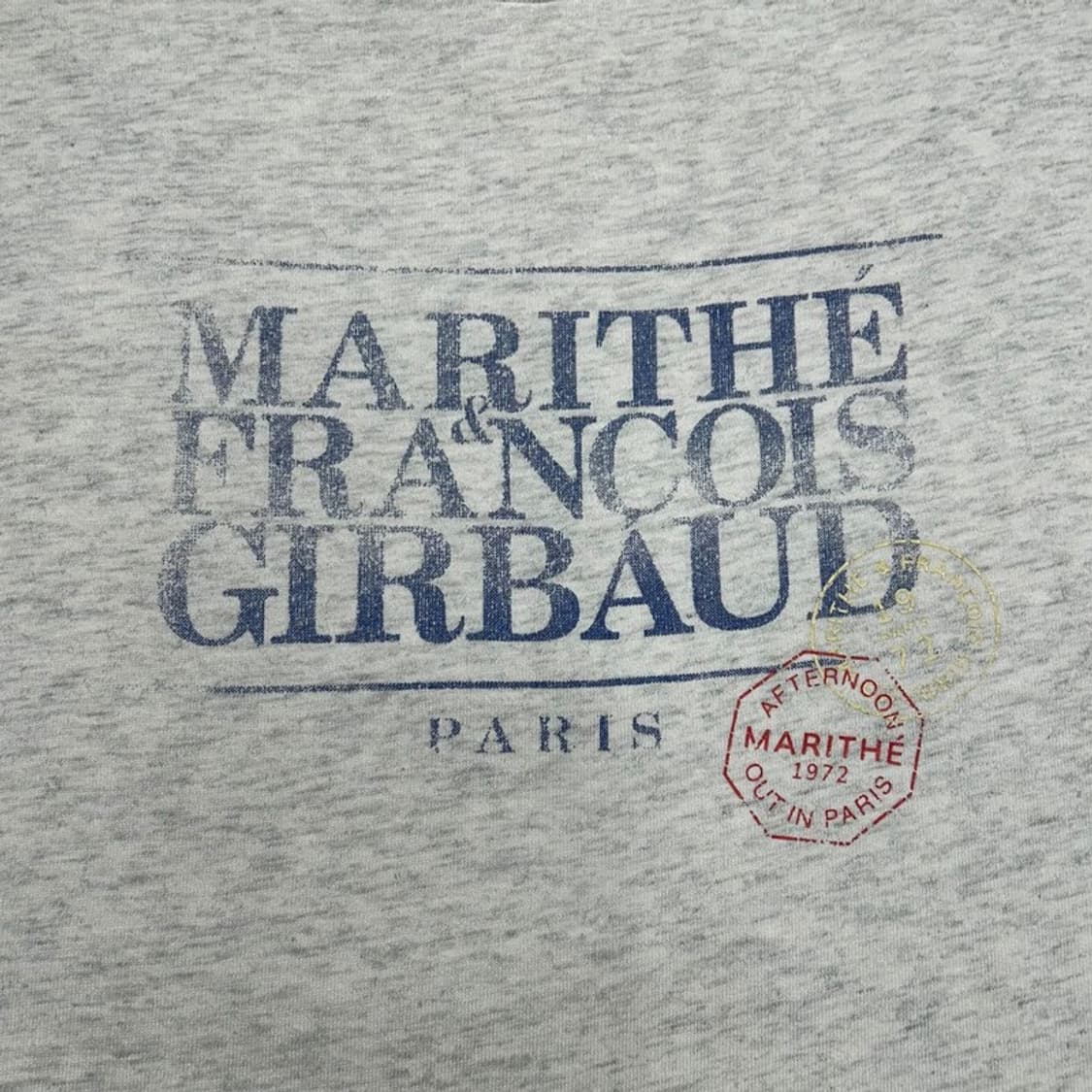 MARITHE FRANCOIS GIRBAUD 클래식 로고 반팔티 S 상품이미지2