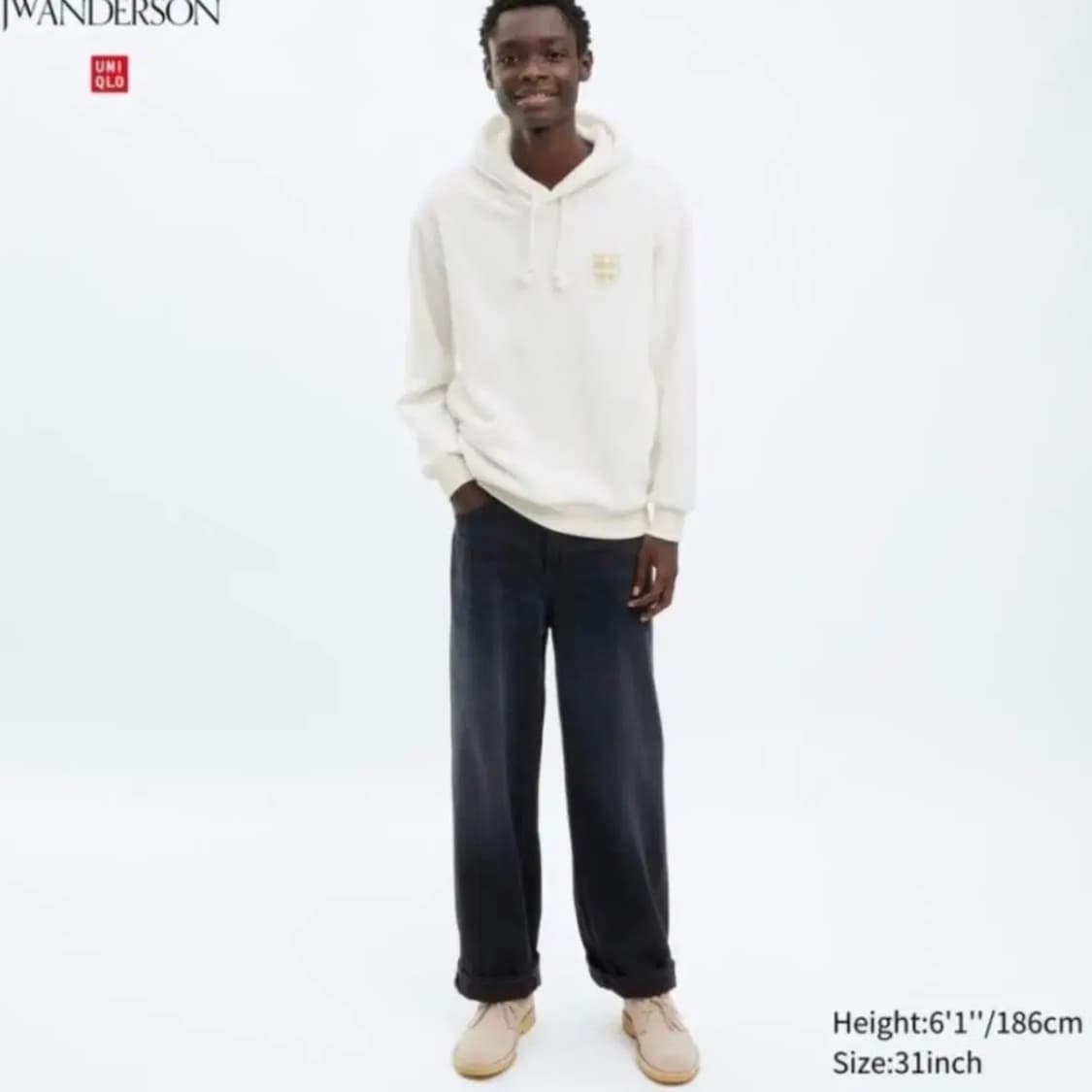 유니클로 jw앤더슨 와이드핏 진31 상품이미지5