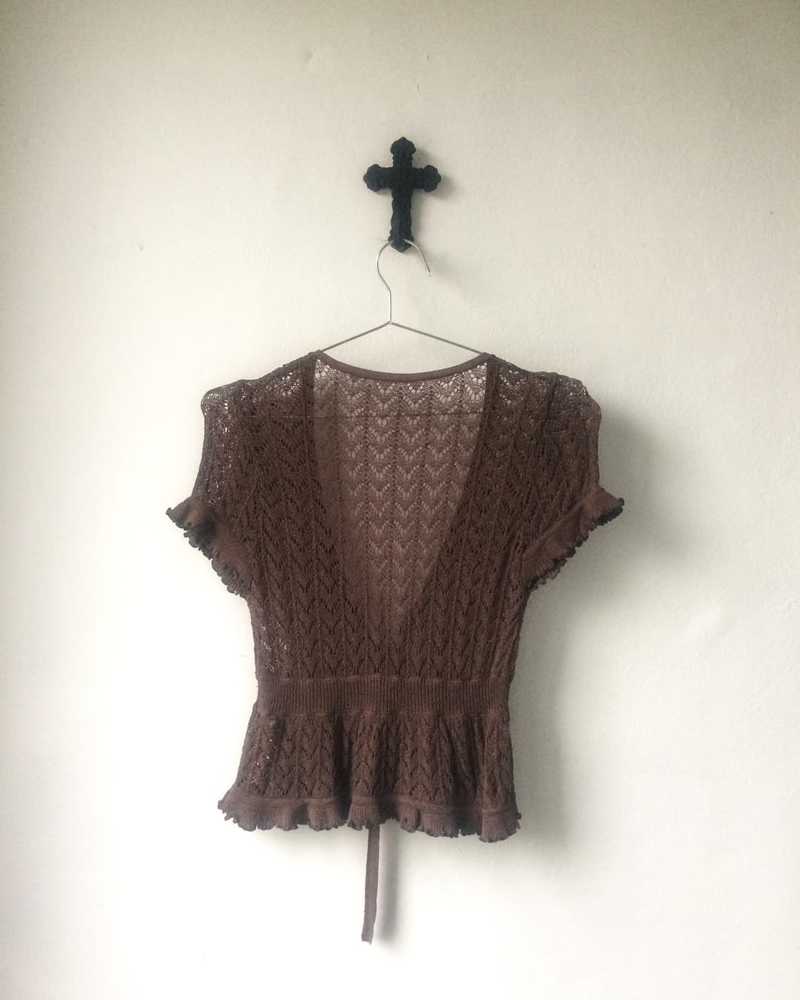 Crochet knit cardigan 상품이미지3