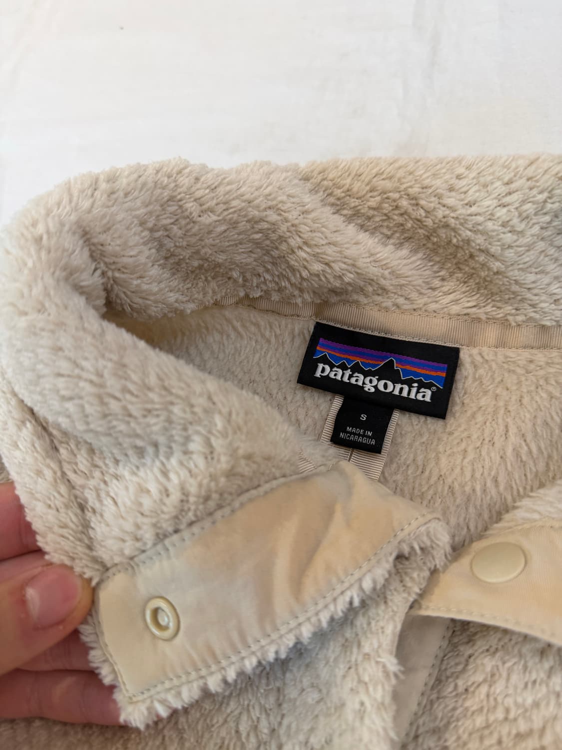 파타고니아 리툴 신칠라 풀오버 플리스 아이보리 상품이미지3
