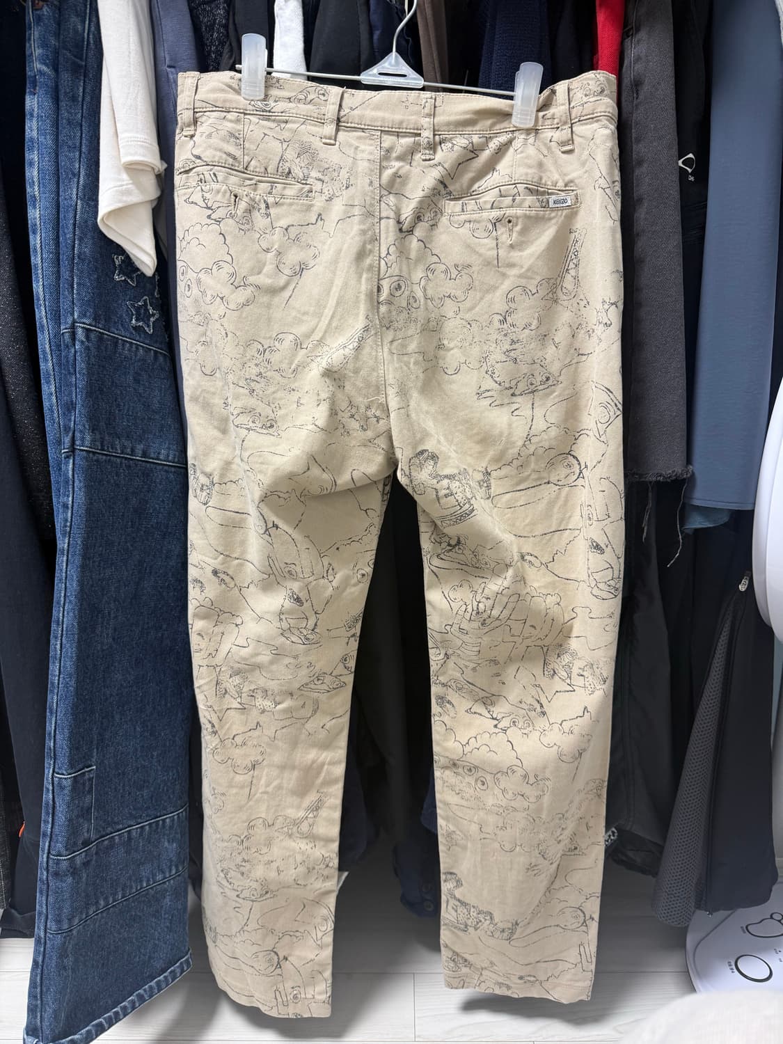겐조 12ss 프린티드 팬츠 상품이미지2