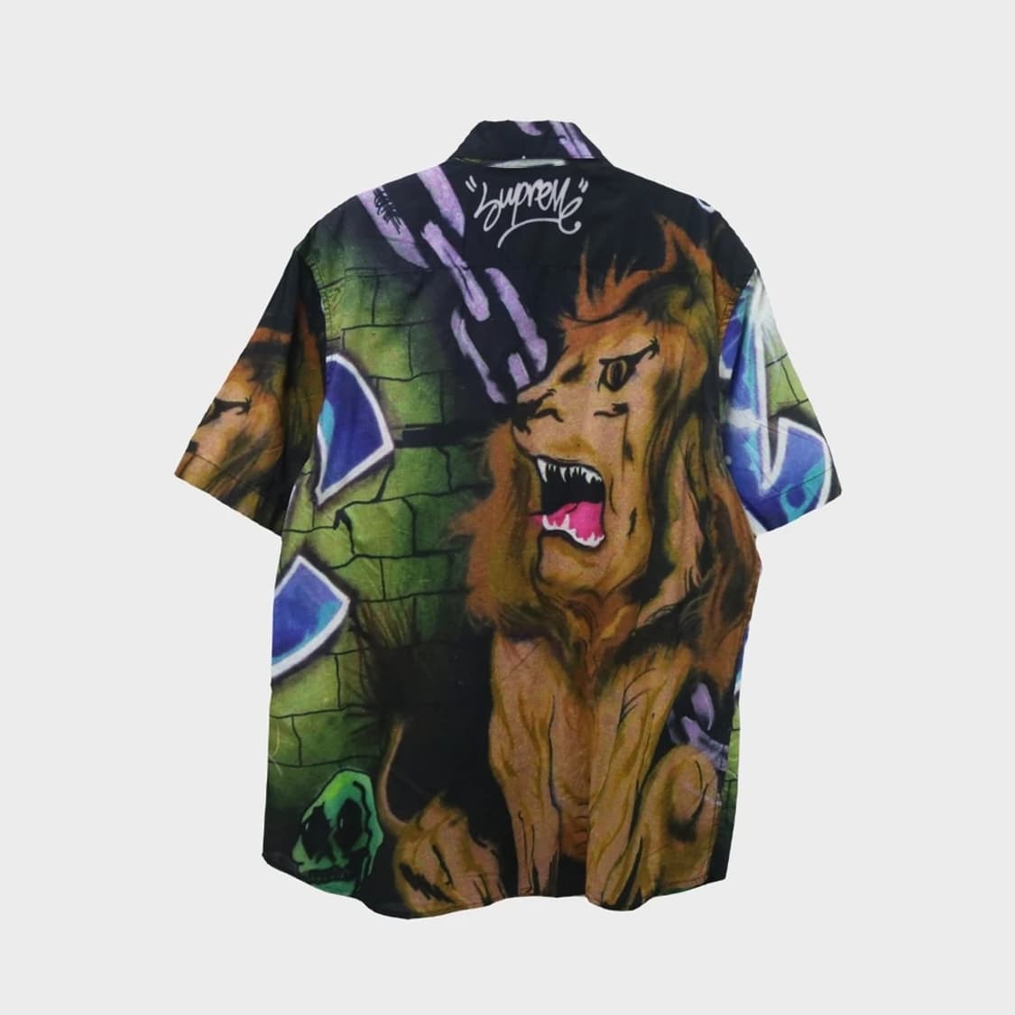 슈프림 18ss Lions Den 셔츠 상품이미지2