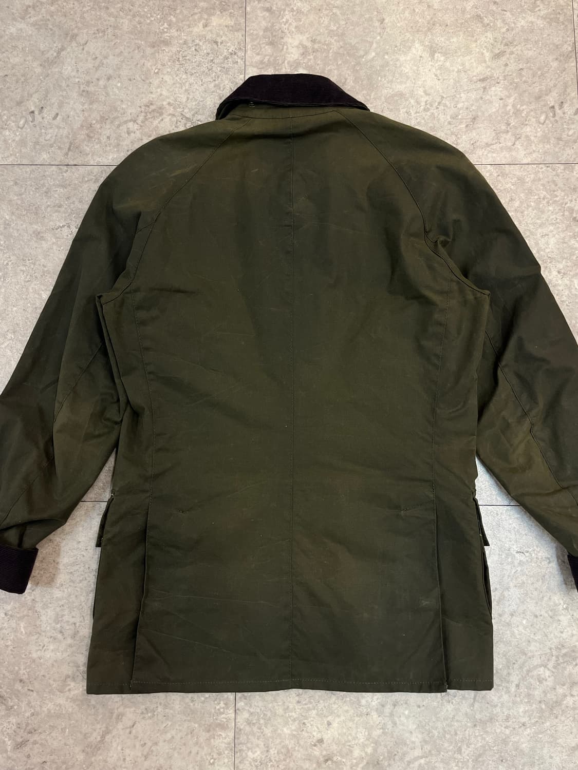 바버 왁스 자켓 카키 XS #csz2660 상품이미지7