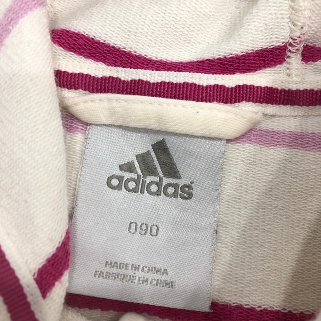 아디다스 스트라이프 딱붙 후드집업 상품이미지5