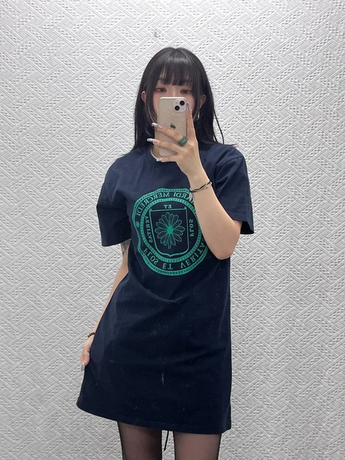 마르디메르크디 빈티지 시그니처 플라워 반팔 원피스 S C12668 상품이미지2