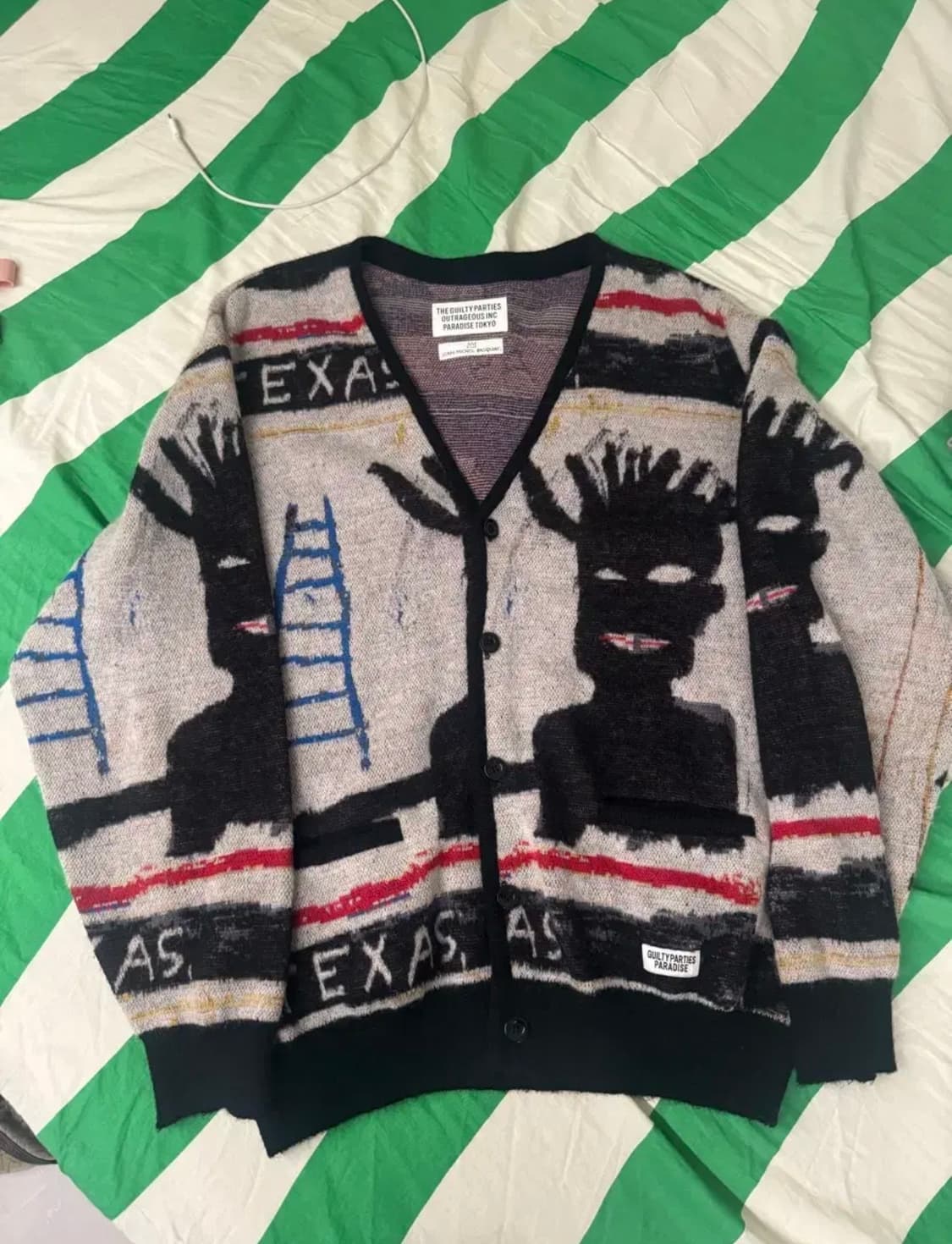 와코마리아 바스티아 협업 모헤어가디건 L 상품이미지2