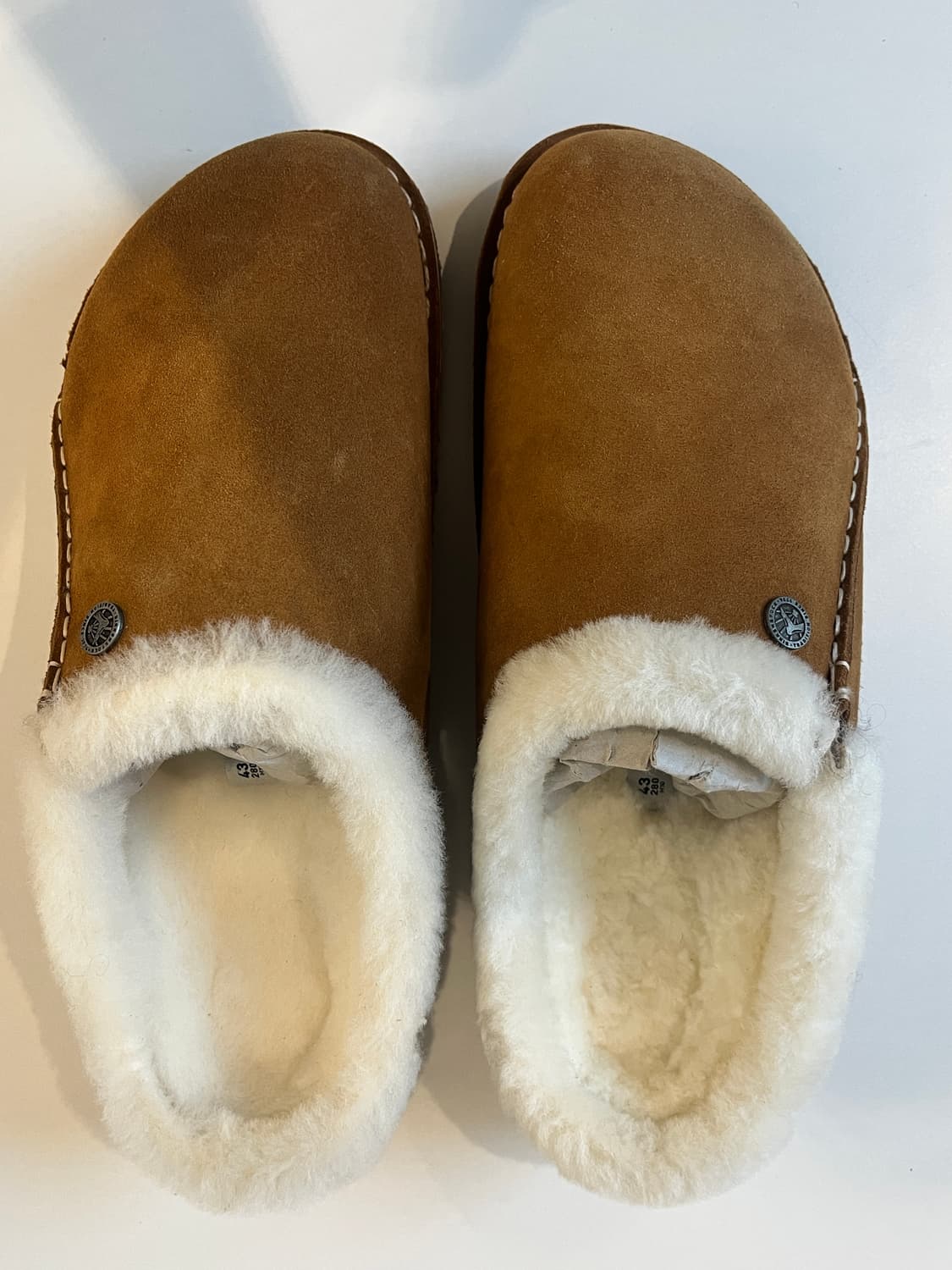 버켄스탁 체르마트 시어링 슬리퍼 43 밍크 (새상품) 상품이미지3