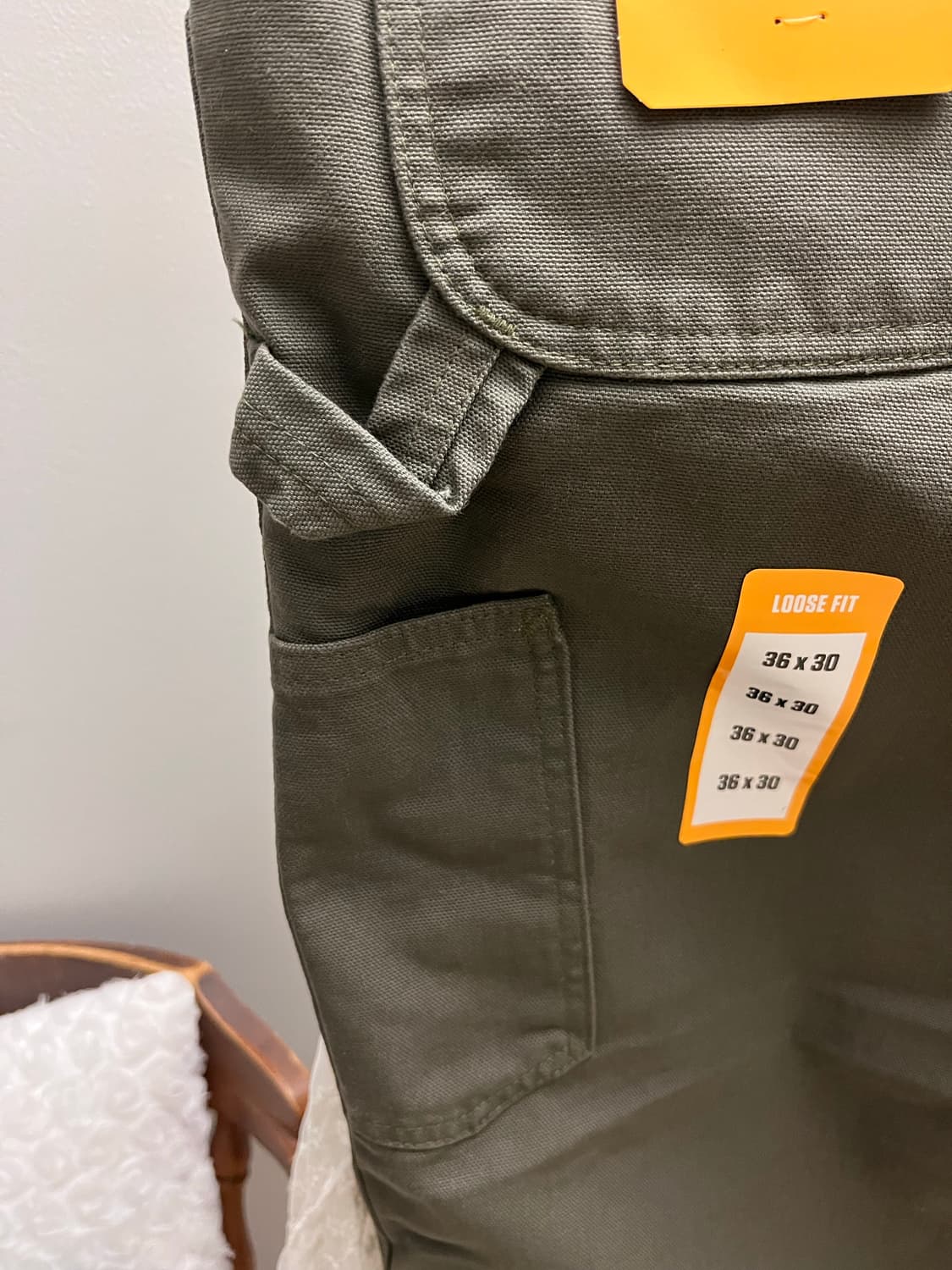 [미국직구] 칼하트 B11 Moss 루즈핏 워시드 덕 유틸리티 워크팬츠  상품이미지5