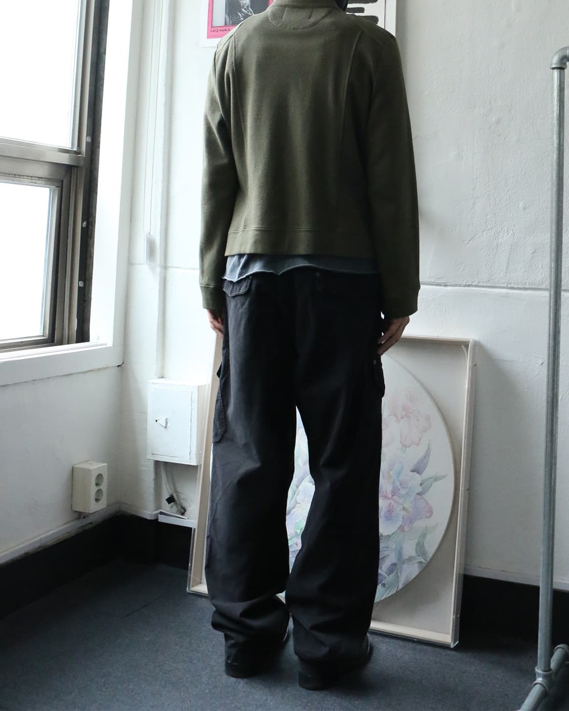 아르마니 블랙 유틸리티 팬츠 상품이미지2