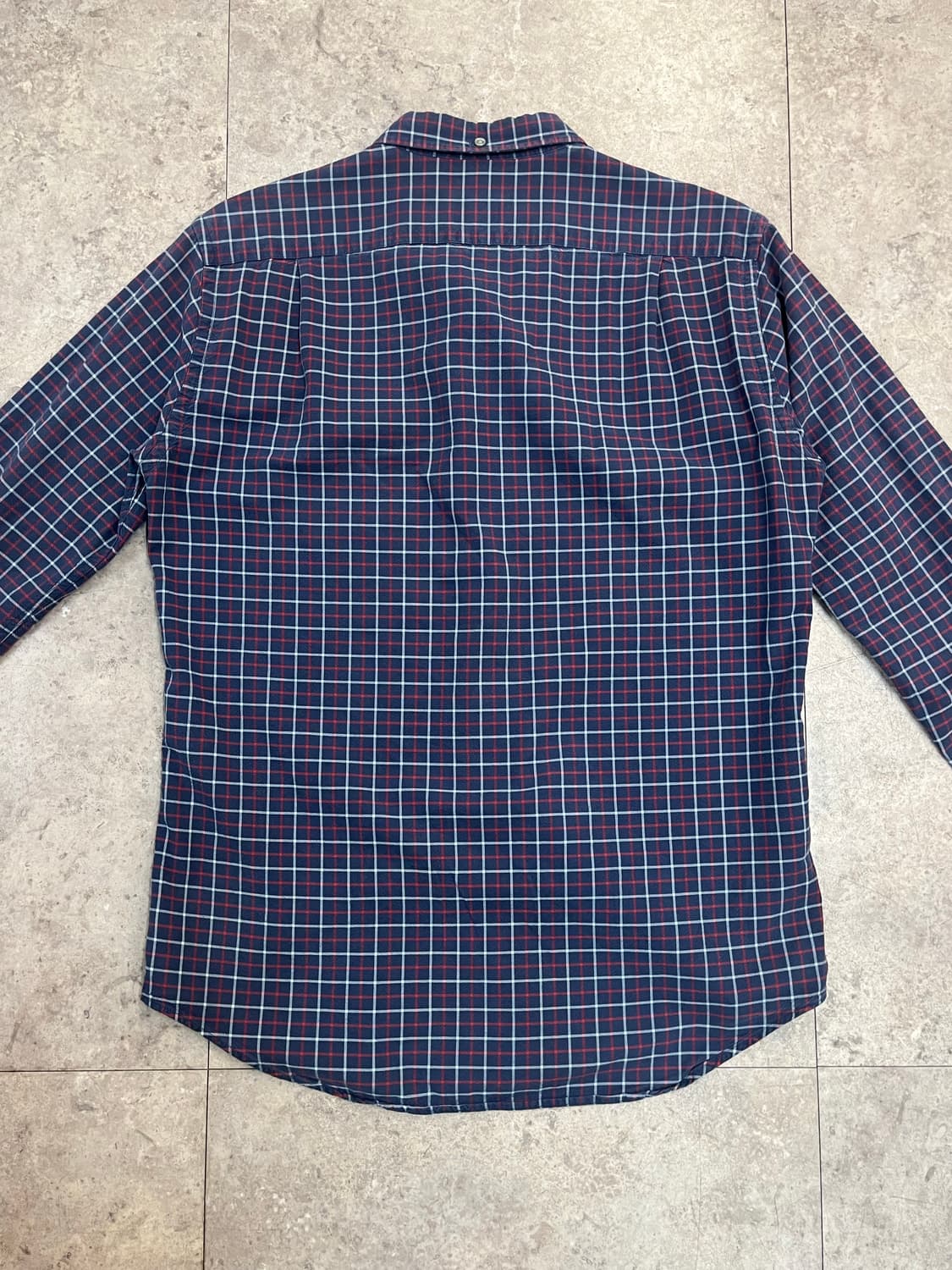 라코스테 체크 포켓 셔츠 네이비 40 #csz2441 상품이미지8