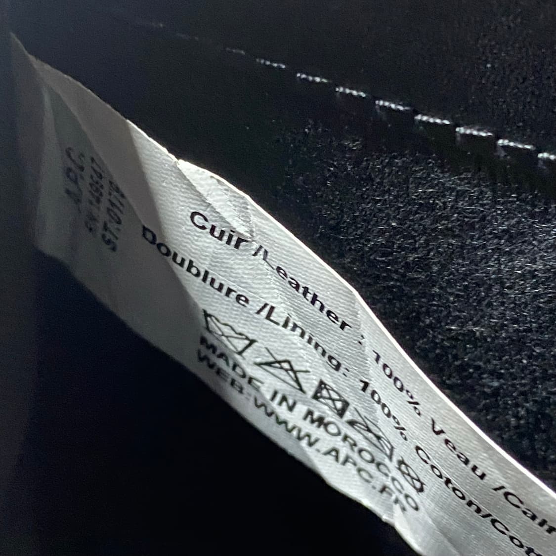 [정품] A.P.C. 아페쎄 리세 로고 지퍼 반지갑 상품이미지10