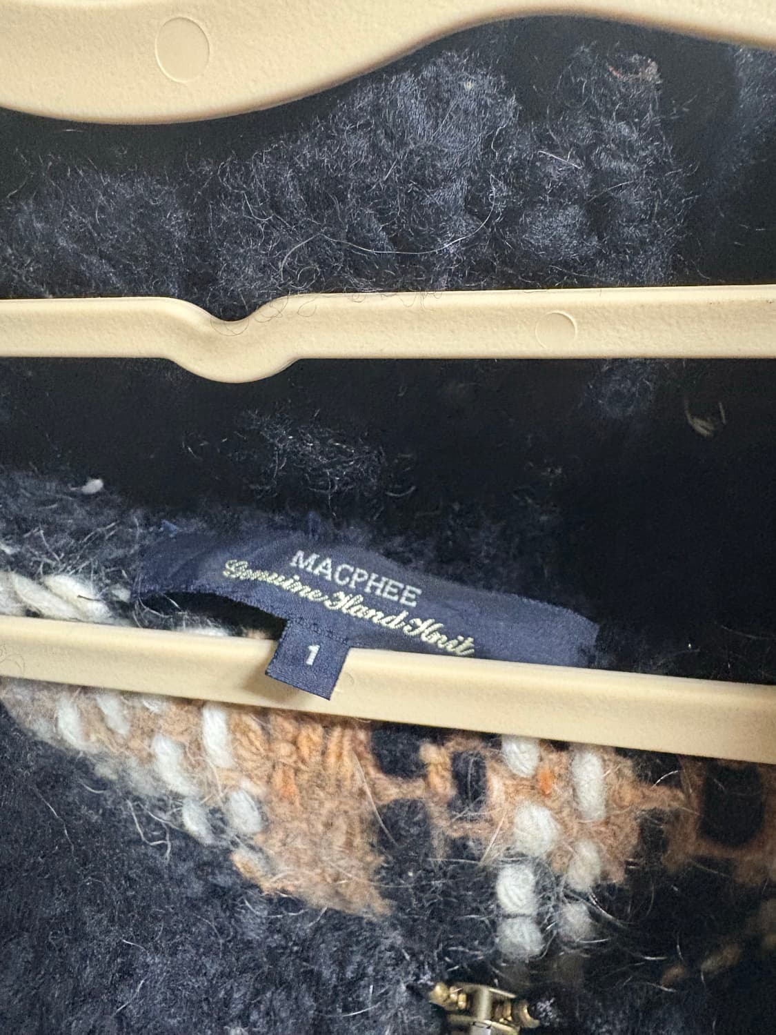 맥피 체크 부클레 집업 자켓 상품이미지2