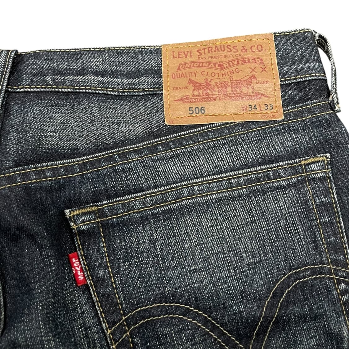 리바이스 506 워싱 데님팬츠 상품이미지4