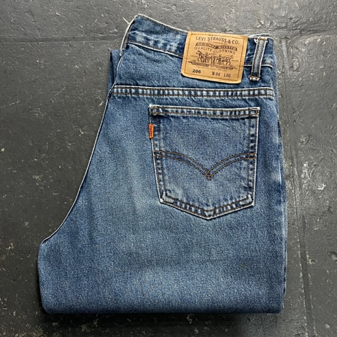 33 리바이스 206 오렌지탭 청바지 상품이미지4