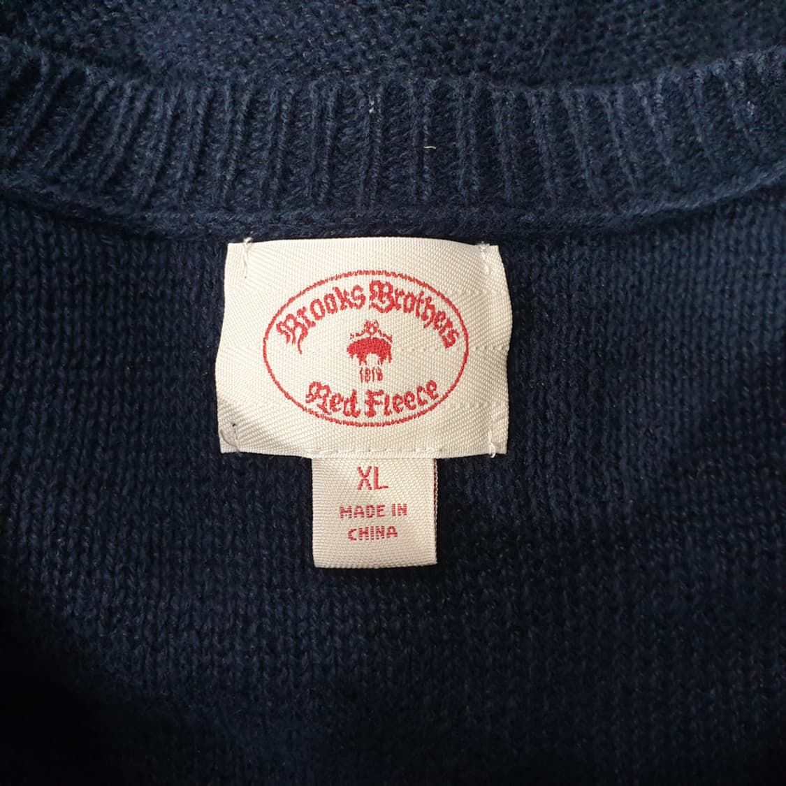 브룩스브라더스 남성 린넨혼방 니트 XL 상품이미지5